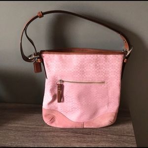 Pink Coach Purse